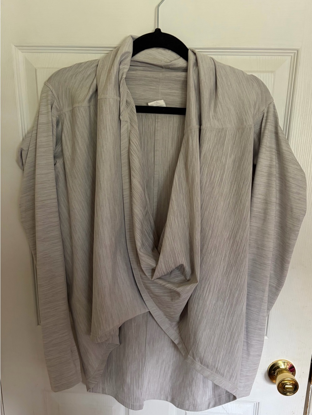 Zyia active haze Yoga Shawl - Light Heather Gray